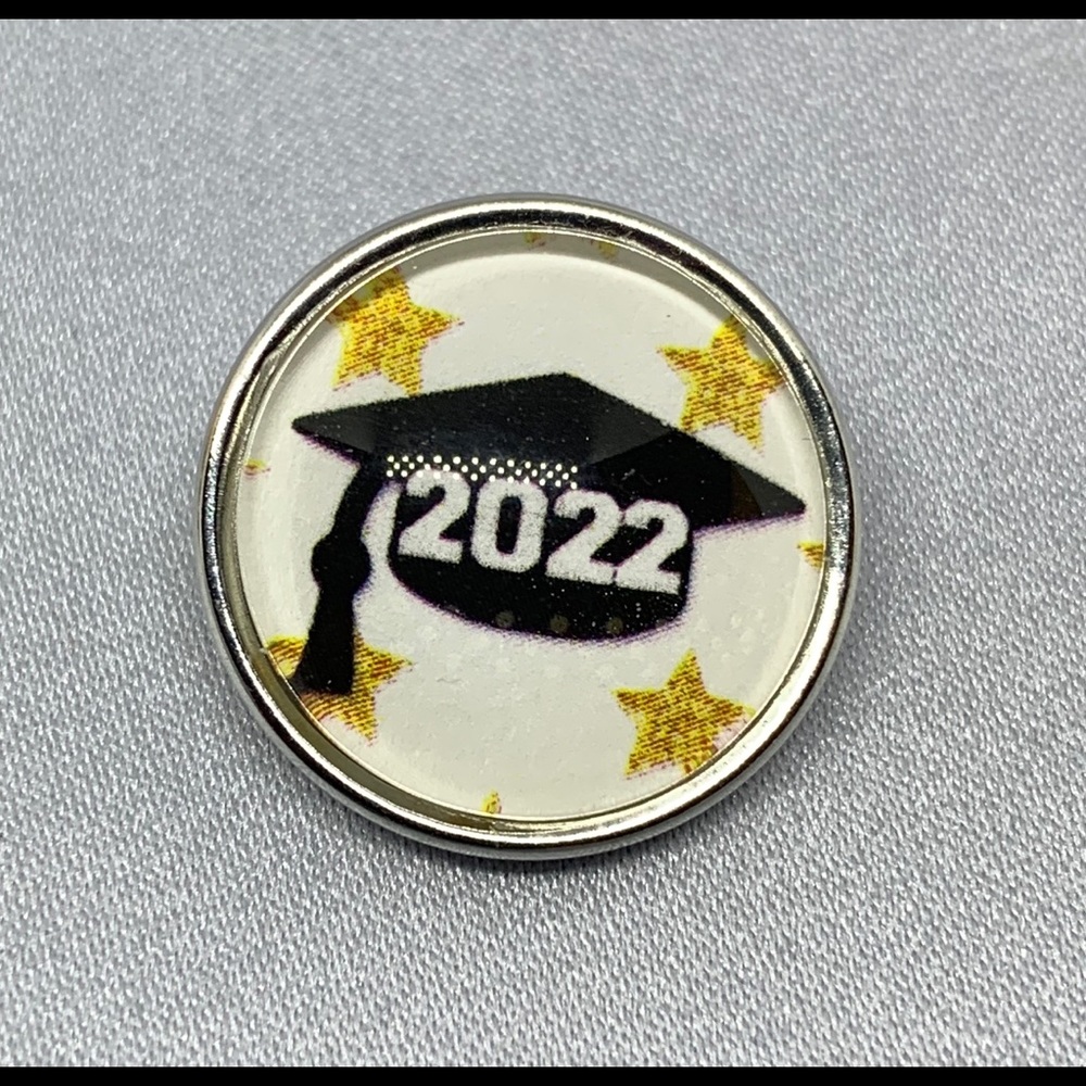SALE - Class of 2022 Snap Button Charm - Oh Snap!